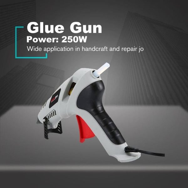 

250w high power melt glue gun with 11mm glue stick industrial mini guns thermo electric heat temperature tool