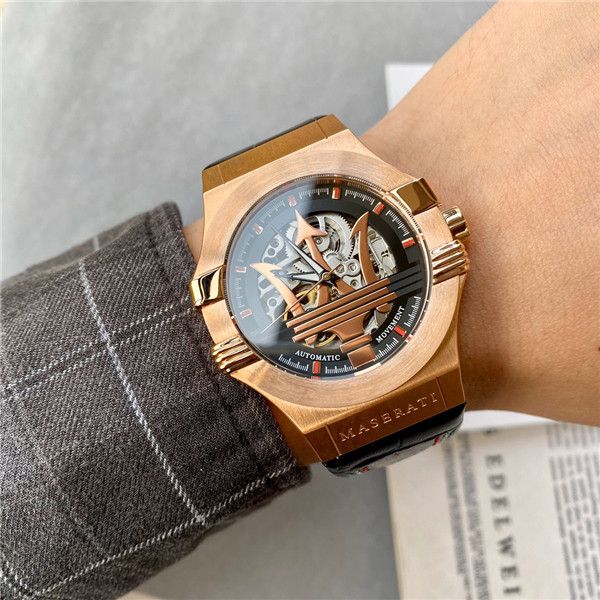 

2020 personality designer fashion luxury men's watch working multifunction brand casual famous watches.021