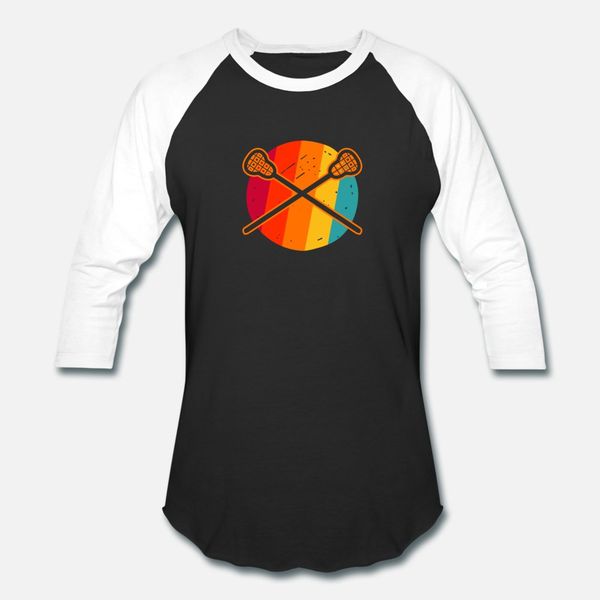 

урожай лакросс урожай ретро форма подарка тенниска мужчины полиграфическая футболочку crew neck vintage fit смешной весна осень outfit рубаш