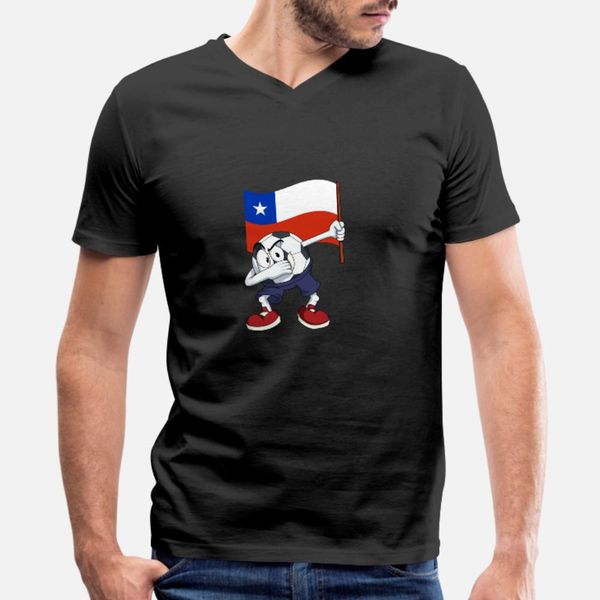 

chile dabbing soccer ball t shirt men print short sleeve s-xxxl novelty famous funny casual summer style slim shirt