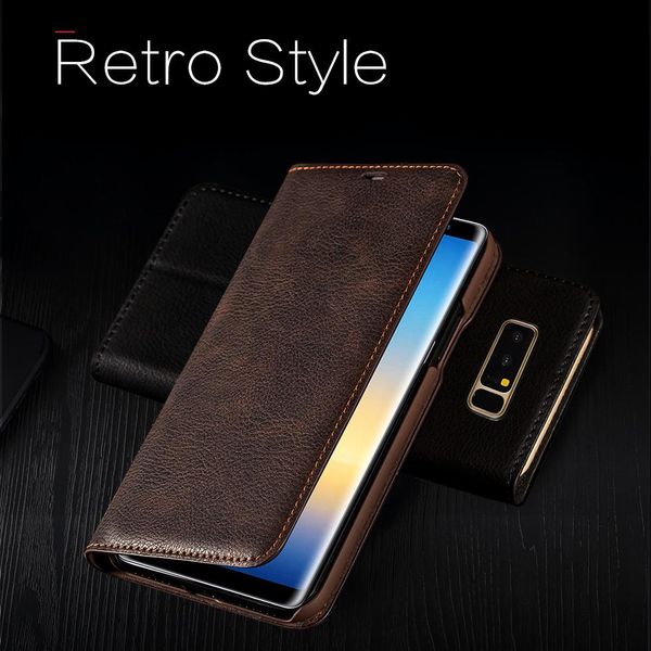 

cgjxsmusubo ultra slim phone case for samsung note 8 coque genuine leather luxury cases cover for galaxy s8 plus s8 flip capa card t190710