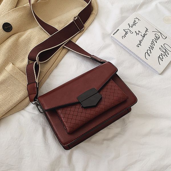 

pu leather crossbody bags for women 2020 travel handbag fashion simple shoulder messenger bag lady crossbody bags sac a main