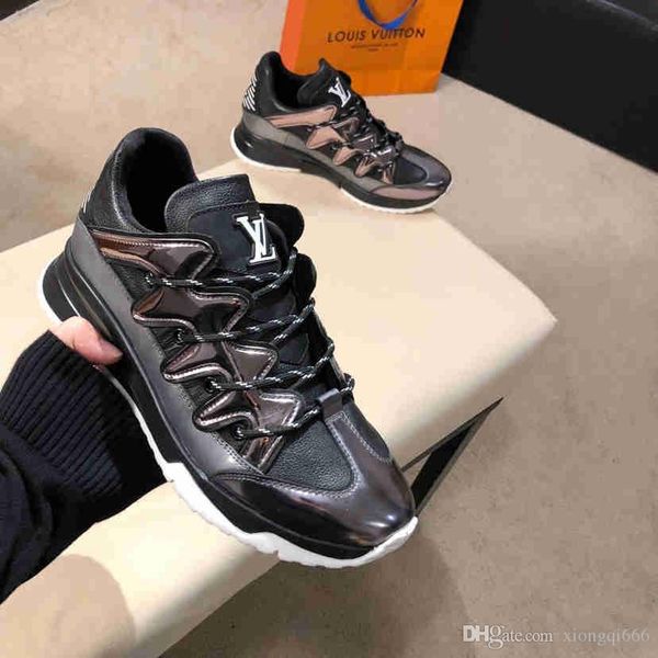

2020stylish men's casual sneakers, comfortable and versatile, high-quality luxury designersas, Red;white