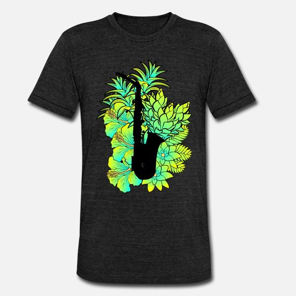 

colorful nature saxophone t shirt men designs short sleeve crew neck male gift authentic spring family shirt