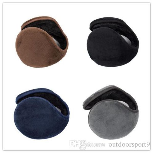 

2019 новая горячий черный наушники зимой плюшевых наушники зимы женщин людей после ношения теплого глухого оптового