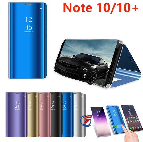 

cgjxsmirror view smart sleep flip phone case for samsung galaxy note10 note 10 s10 s9 s8 plus a10 a20 a30 a40 a50 a60 a70 a80 a90 a20e m10 m
