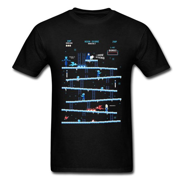 

donkey-kong thrones game tshirt mario retro pc gamer t shirt high score interesting teenage cotton tee shirt rpg video game