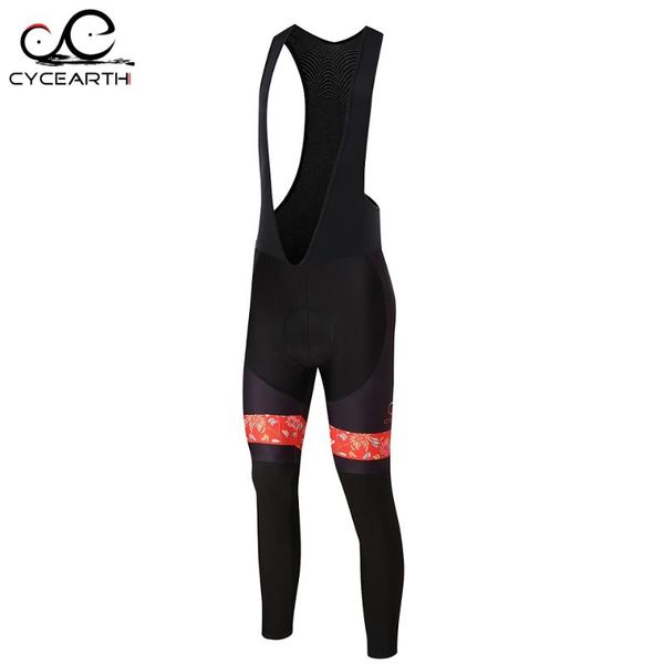 

cycearth 2020 comfortable cycling long pants bicycle cycling clothing mtb bike ropa ciclismo bib pants celp002, Black;blue