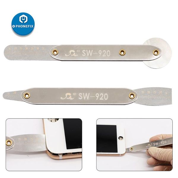 

2pcs roller knife tools prying tool screen opening flat soft blade pry bar for tablet lapsmartphone opening tool electronic