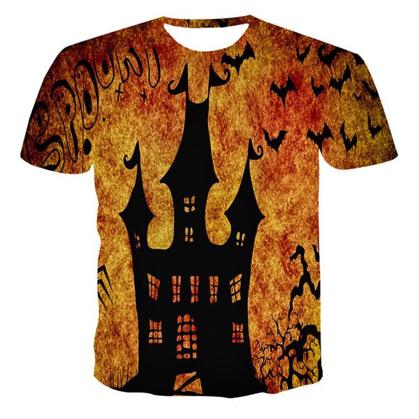 

new creativity skull print the 3d print shirts comics kawaii hippie men clothing