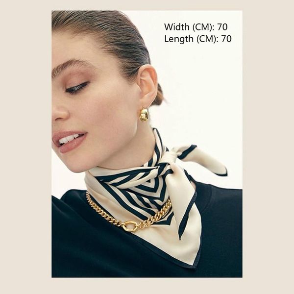 

new small square scarf, 70cm silk scarf, british small square scarf, Blue;gray