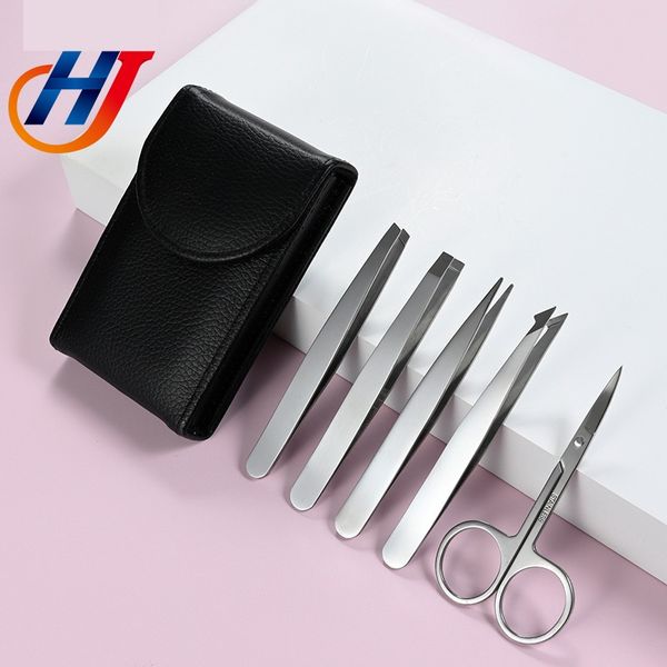 

nail clippers tool set eyebrow trimming tweezers nail set clip 5-piece sets eyebrow tweezers cut nails clip set