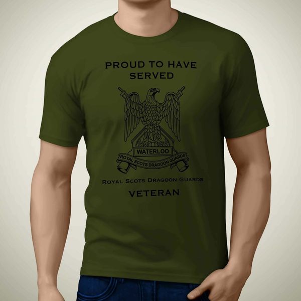 

royal scots dragoon guards premium veteran t-shirt brand clothes summer 2019 crew neck men's tee awesome shirts