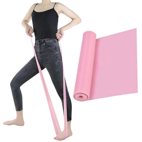 

resistance bands yoga belt training pull rope pilates expander home fitness stretching gym workout equipments x df