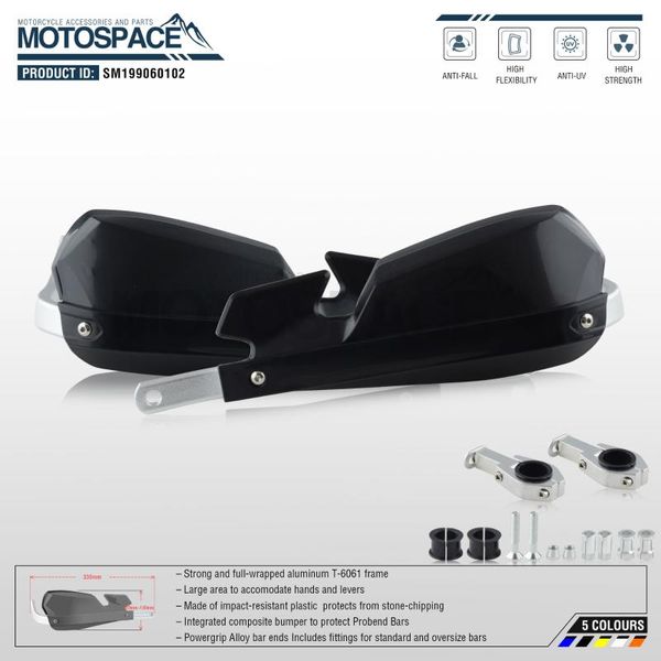 

spacemotors pz-motech handguards for motorcycle fit for 7/8" 22mm handlebar1-1/8 28mm fat bar cr xr yz wr exr crf wrf exc drz