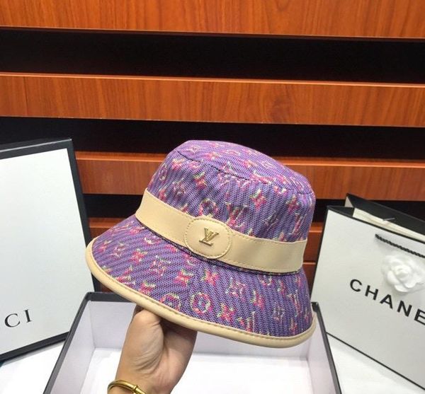 

the latest fashion designer bucket cap for mens womens classic foldable caps designer hat outdoor sports sunscreen fisherman designer044, Blue;gray