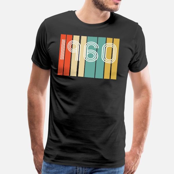

1960 t shirt men custom short sleeve size s-3xl normal cute comfortable summer novelty shirt
