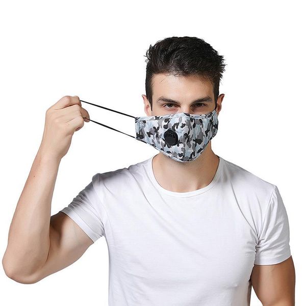 

masks camouflage earloop mask adjustable breathing anti designer mouth face masks with protective reusable dust anti-dust valve ulxbb
