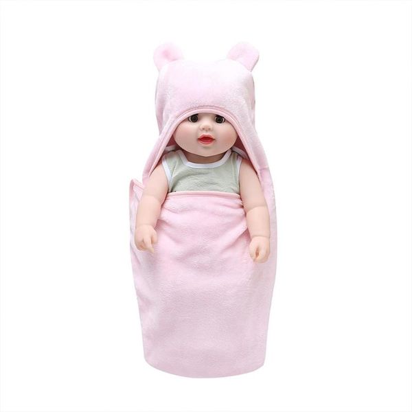 

newborn baby bathrobe pajamas cute animal cartoon infants kids blanket hooded bathrobe sleepers toddler comfortable bath towe 40