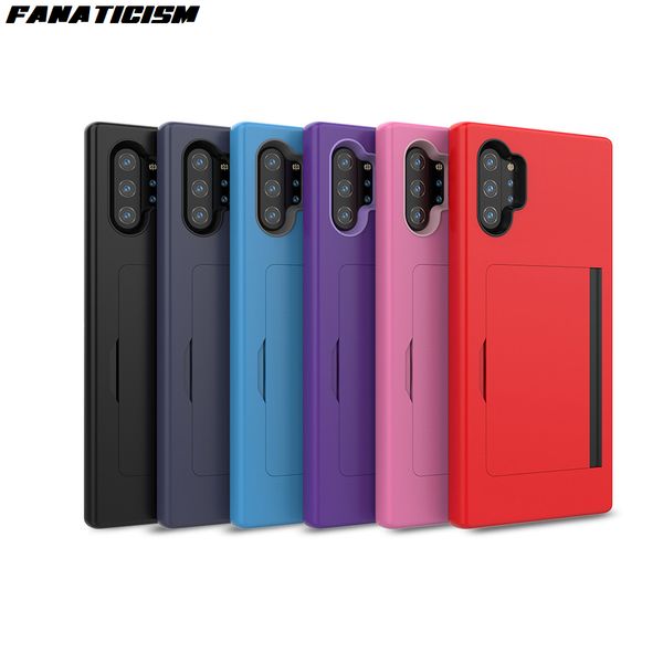 

wallet id credit card holder slot case for samsung galaxy note 10 plus a10e note10 shockproof stand flip phone cover
