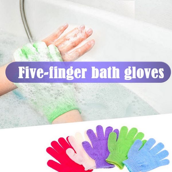 

1pcs exfoliating gloves bath gloves for shower spa massage body