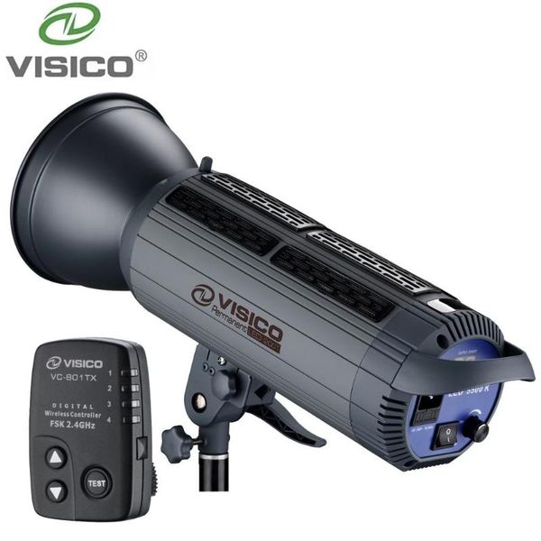 

visico 200t 200w led studio light flash strobe wireless remote controller bowens for camera p studio outdoor pgraphy