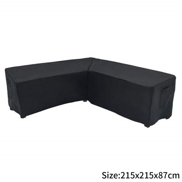 

dustproof anti uv practical outdoor garden sofa furniture cover couch v shaped