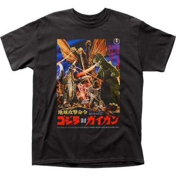

ready stock 2020 new godzilla gigan impact merchandising casual sports plus size tee godzilla, White;black