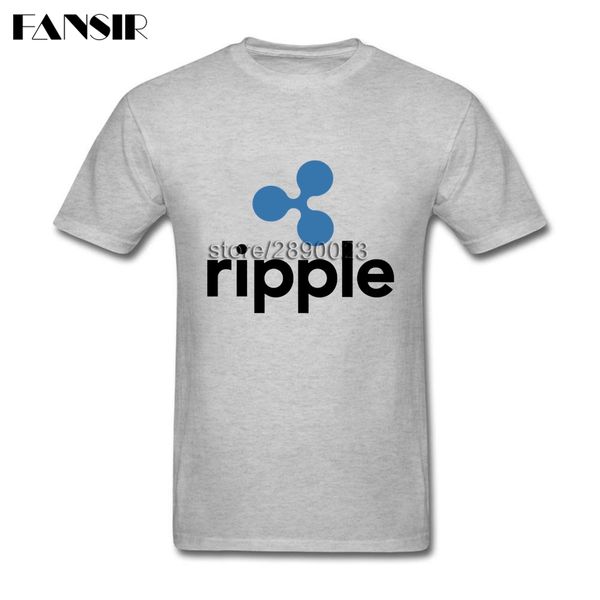 

basic ripple cryptocurrency t shirt mens custom cotton short sleeve men t shirt brand clothing plus size