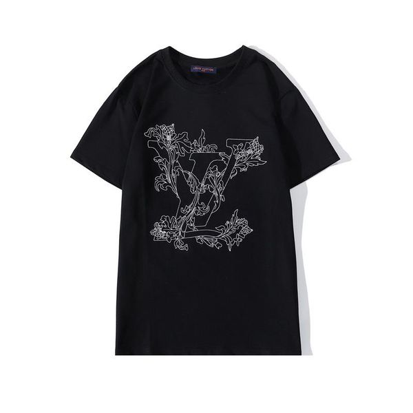 

20ss men designers t shirts short sleeved t shirts mens tee shirts summer t shirt fashion casual streetwear cotton tees clothing, White;black