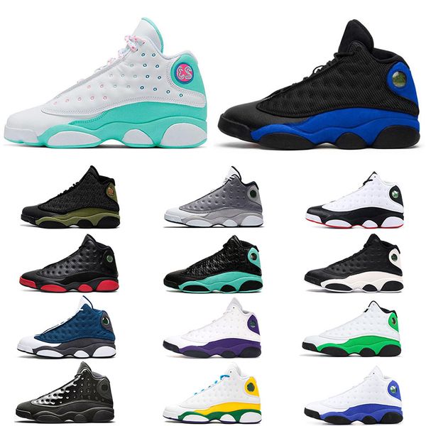 

13 13s new jumpman lucky green 2020 basketball shoes mens womens comfortable sports sneakers trainers size eur 47