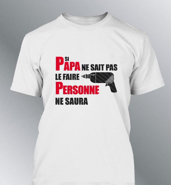 

2019 fashion tee shirt homme si papa fete peres peres humour anniversaire bricoleur bricolage tee shirt