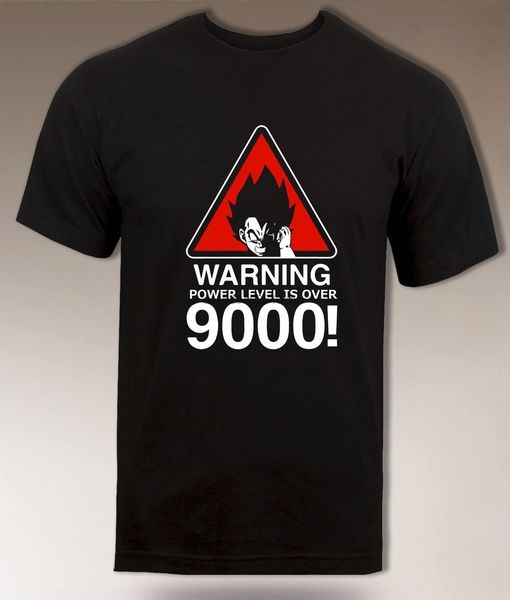 

funny dbz vegeta t shirt warning its over 9000 goku spoof anime hoody