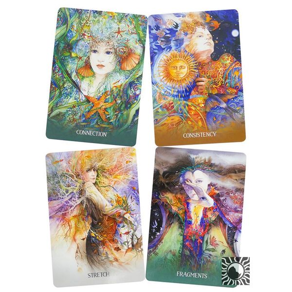 

playing entertainment divination party board version tarot card children cards 45pc english tarot games for game fate deck bondh