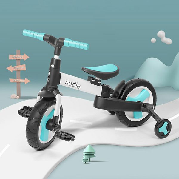 

nadle bicycle children's toy three-wheeled multifunction 3 in 1 ing