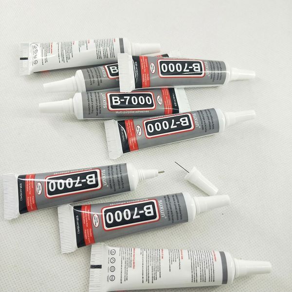 

new 15ml b-7000 glue b7000 multi purpose glue adhesive epoxy resin repair cell phone lcd touch screen super glue b 7000, Silver