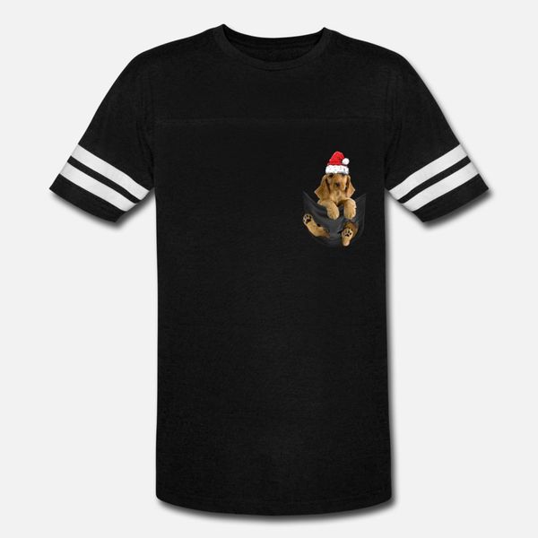 

pocket english cocker spaniel in t shirt men designing cotton round neck kawaii famous building summer slim shirt