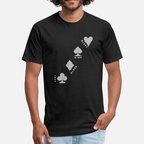 

poker cards chips playing game gift casion t shirt men designing cotton euro size s-3xl letters fitness funny spring autumn letters shirt