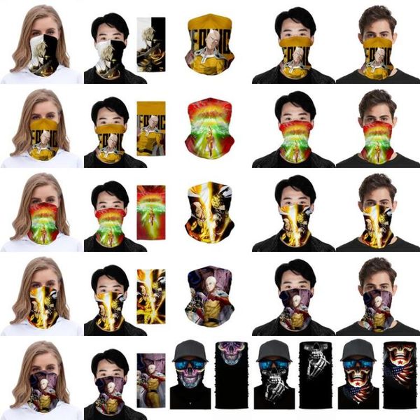 

halloween party grooth headbands halloween mask scarf new mask skull magic multifunctional variable sport masks seamless headscarf new khogv, Black