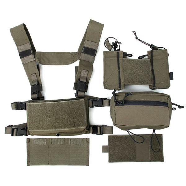 

tmc3115-rg chest rig tactical gear chest rigs ss vest, Camo;black