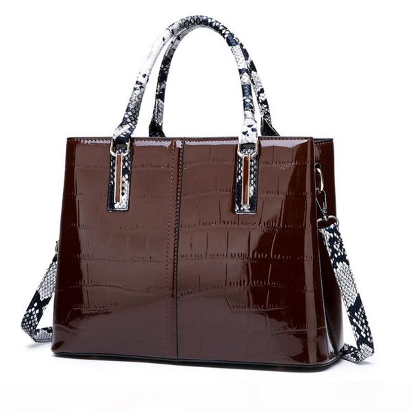 

new big crossbody bag birkin crocodile print one shoulder bag euramerican fashion for women