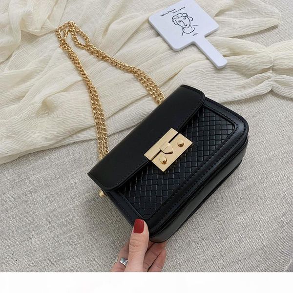 

designer-2019 new check chain flap bags lady fashion bags messenger bag sequins wide shoulder bags niuyue 4
