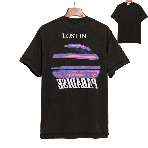 

20ss mens tee t-shirt casual women tee tshirt size s-xl small letters printing new summer askyurself mens luxury t shirt, White;black