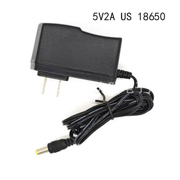 

direct supply of 5v2a us 18650 lithium battery charger projection lamp solar charger power adapter