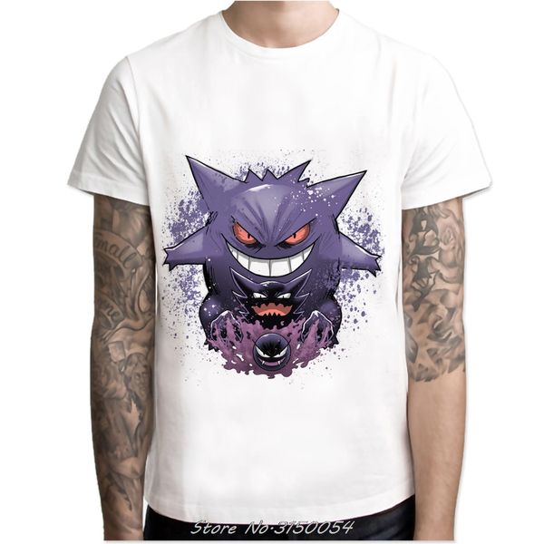 

gengar t shirt hip hop style new original design t-shirt cool fashion men tshirt harajuku streetwear tees