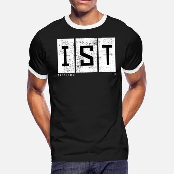 

is istanbul t shirt men create short sleeve round collar leisure interesting casual spring slim shirt