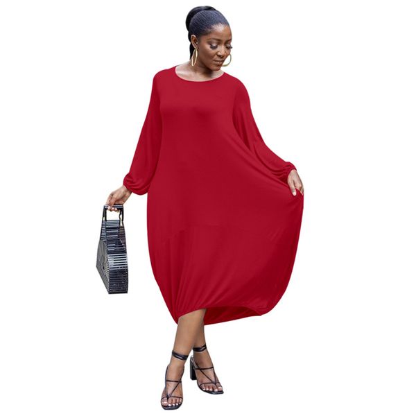 

женщины летние платья мода натуральные цвет свободные платья повседневная длинные рукава экипаж шере платье женщин одежда, Black;gray