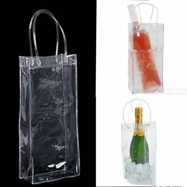 

ice bag chiller bags foldable wine beer drink favor bucket festival carrier champagne cooler gift bottle homeindustry dugkk