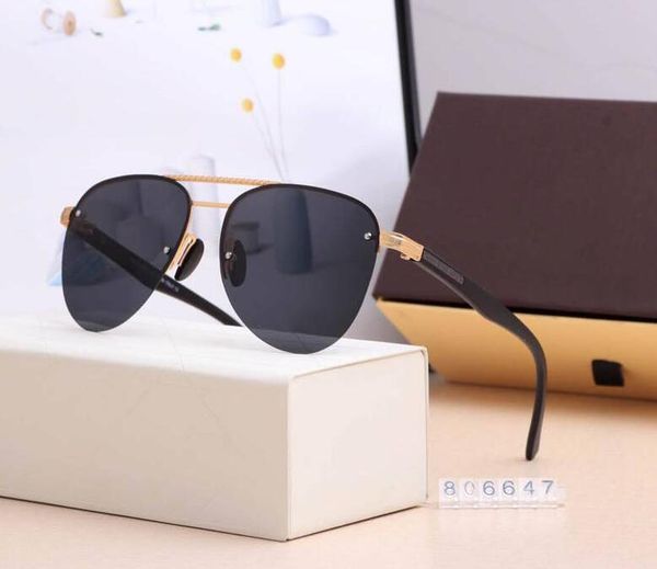 

classic summer mens designer sunglasses brand sunglasses man womens beach goggle glasses uv400 806647 5 colors highly quality with box, White;black