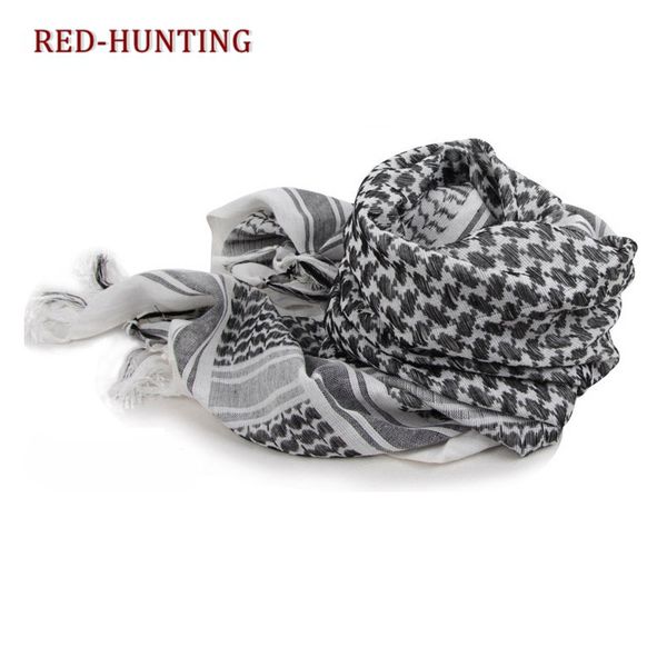 

army tactics scarf windproof dustproof outdoor sport scarf wargame scarves men women camping, Black